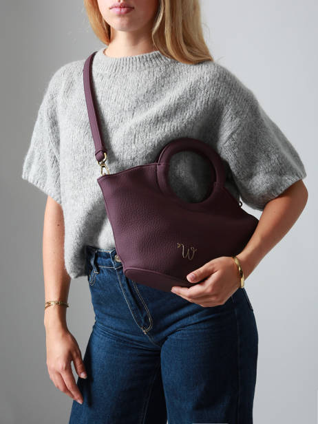 Cross Body Tas Neflier Woomen Violet neflier WNEF02 ander zicht 2
